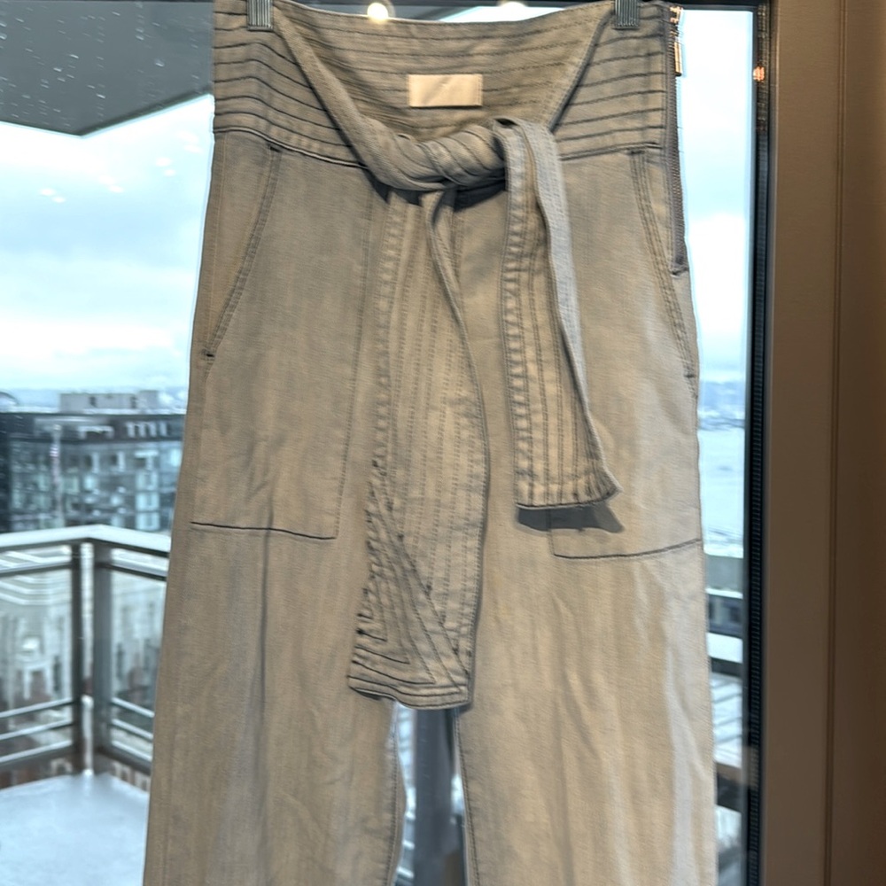 Seven high waisted wide leg jean